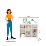 Organizador-Infantil-9-Nichos-com-Rodizio-Doce-Sonho-Qmovi