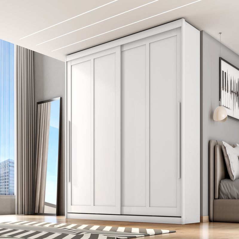 Guarda-Roupa-Casal-2-Portas-de-Correr-Atraente-Zanzini