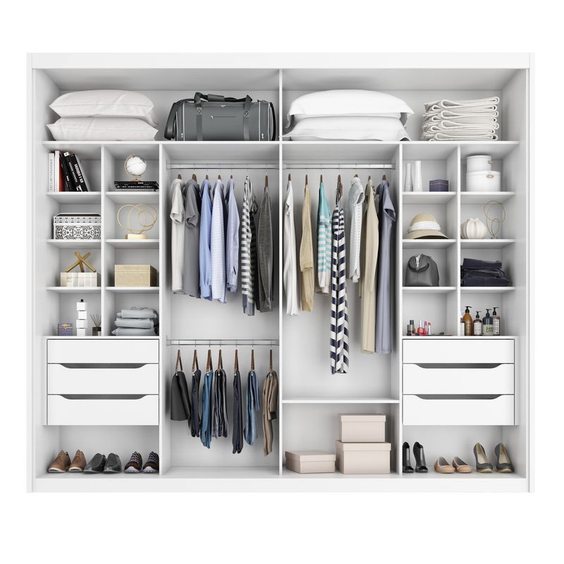 Guarda-Roupa-Casal-2-Portas-de-Correr-Atraente-Zanzini