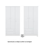 Guarda-Roupa-Infantil-3-Portas-2-Gavetas-Doce-Sonho-Qmovi