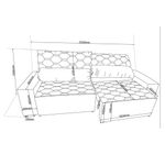 Sofá Retrátil Reclinável 4 Lugares 250cm Veludo Santiago Viero