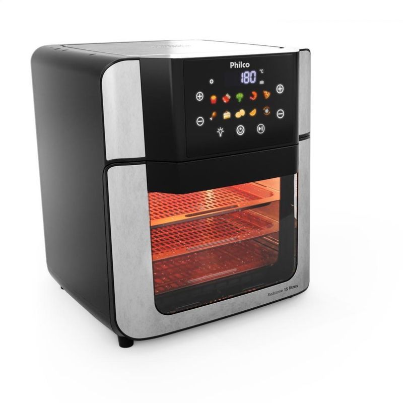 Fritadeira-Eletrica-Air-Fryer-Philco-Oven-15L-PAF15