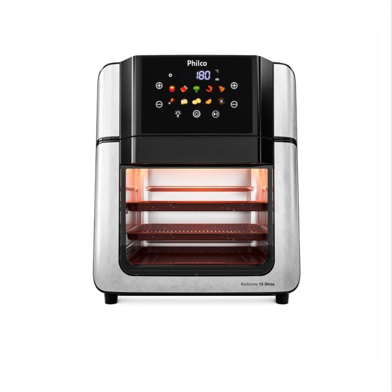 Fritadeira-Eletrica-Air-Fryer-Philco-Oven-15L-PAF15