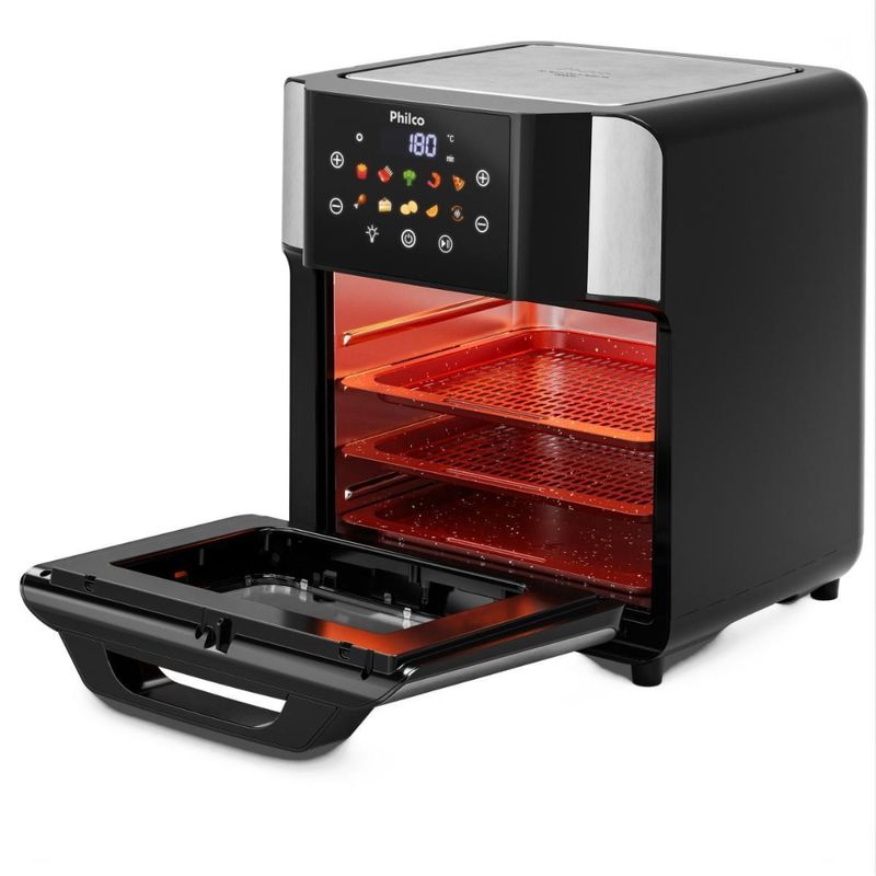 Fritadeira-Eletrica-Air-Fryer-Philco-Oven-15L-PAF15