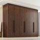 Guarda Roupa Casal 6 Portas em MDF Colossal Zanzini
