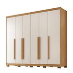 Guarda-Roupa-Casal-com-Pes-6-Portas-em-MDF-Platinium-Zanzini