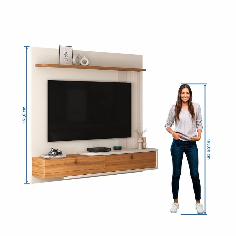 Painel-Canelado-para-TV-ate-65-Polegadas-2-Portas-NT1390-Notavel-Moveis