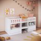 Cama Infantil Alta 2 Portas Ilha bela Art in Moveis