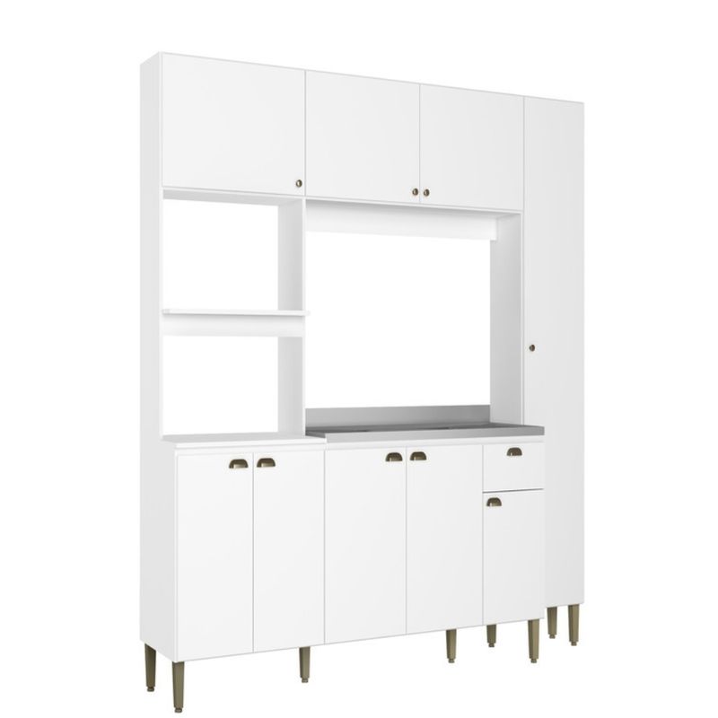 Cozinha-Compacta-9-Portas-1-Gaveta-para-Cuba-Moderna-THB