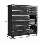 Comoda-8-Gavetas-1-Porta-com-Pes-New-Vitoria-Benetil