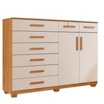 Comoda-8-Gavetas-2-Portas-com-Pes-New-Triunfo-Benetil