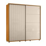 Guarda-Roupa-Casal-Ripado-2-Portas-de-Correr-com-Pes-em-MDF-Monet-Madetec