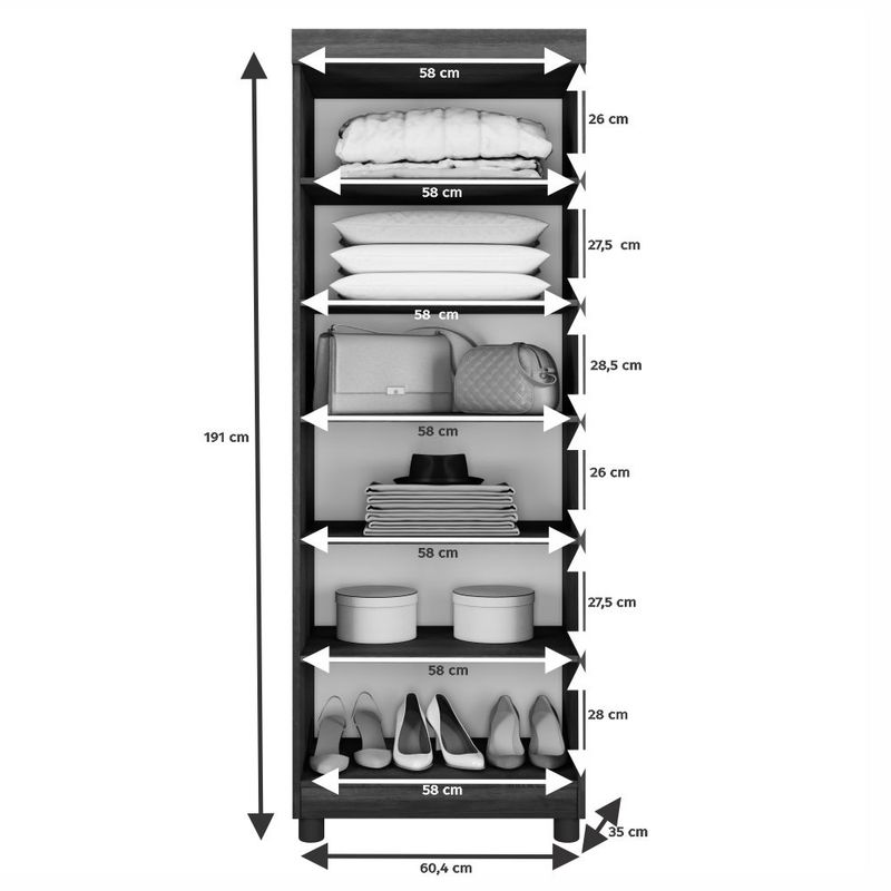 Armario-Multiuso-2-Portas-com-Pes-New-Roma-Benetil