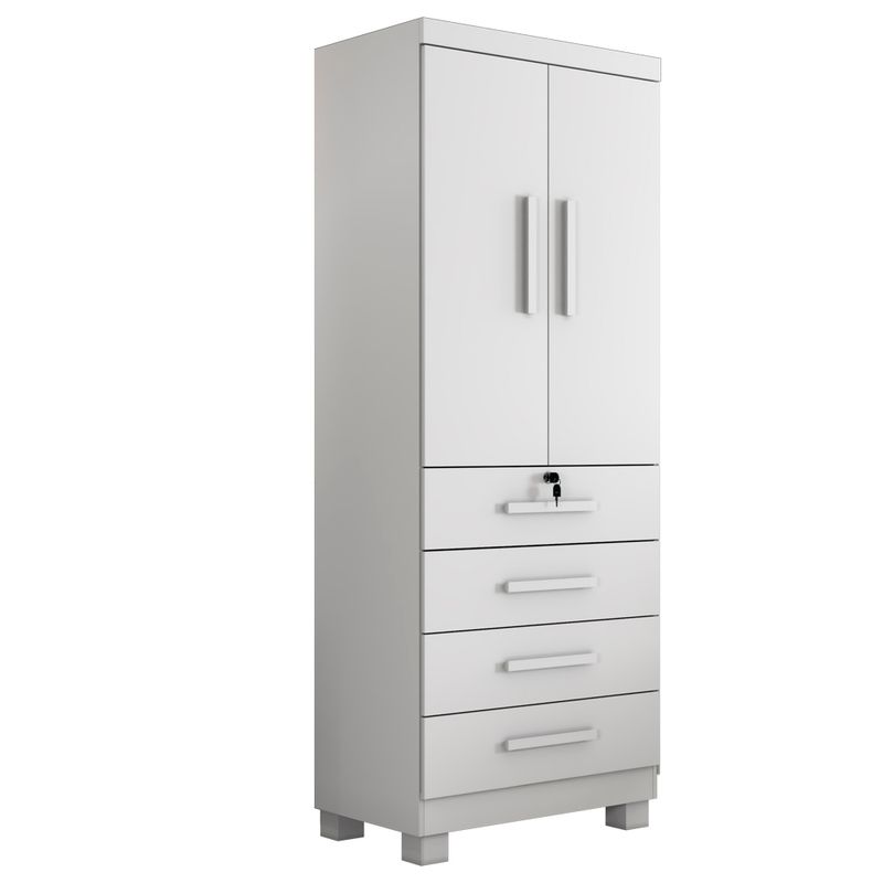 Guarda-Roupa-Solteiro-2-Portas-4-Gavetas-com-Pes-New-Maia-Benetil