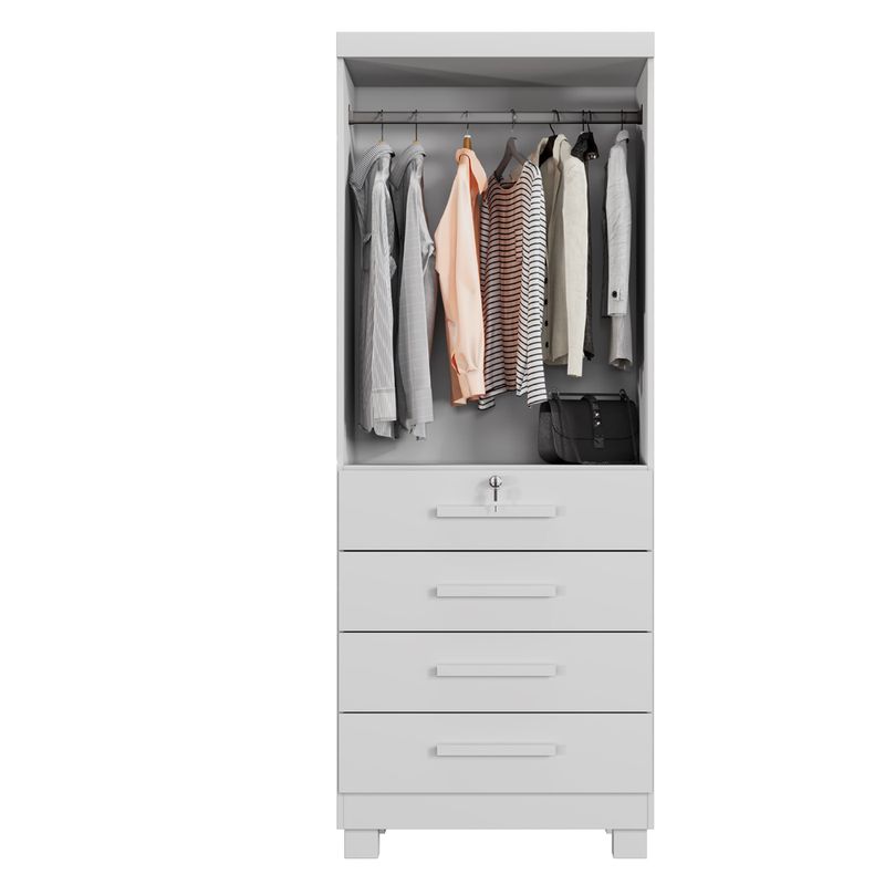 Guarda-Roupa-Solteiro-2-Portas-4-Gavetas-com-Pes-New-Maia-Benetil