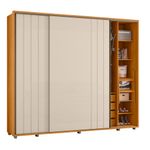 Guarda-Roupa-Casal-Ripado-em-MDF-2-Portas-de-Correr-e-Pes-Dali-Madetec