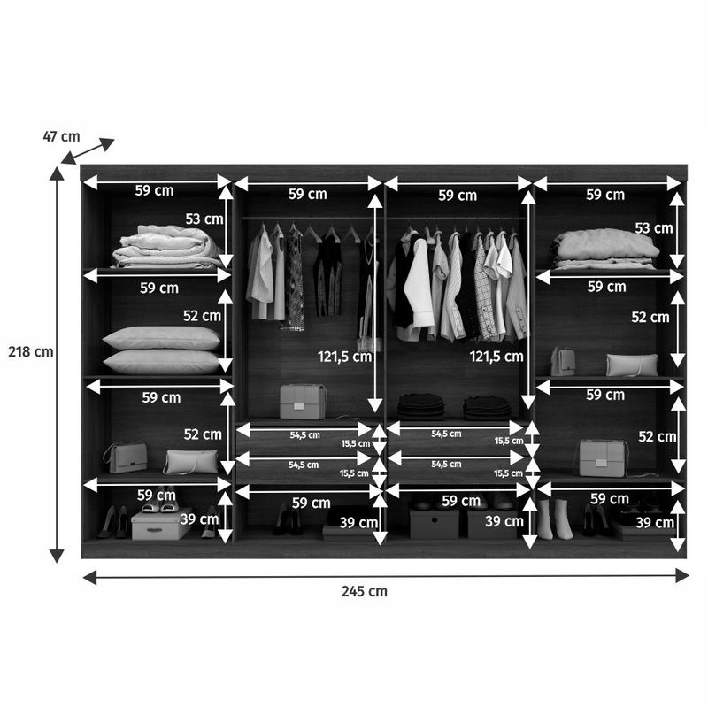 Guarda-Roupa-Casal-8-Portas-New-Premium-Benetil