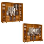 Guarda-Roupa-Casal-Ripado-em-MDF-2-Portas-de-Correr-com-Espelhos-e-Pes-Dali-Madetec