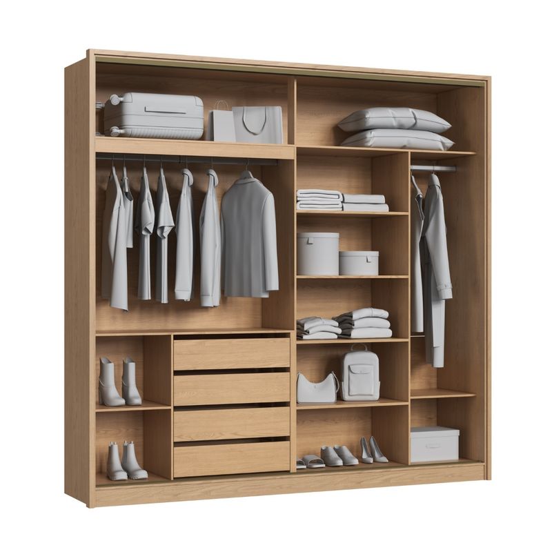 Guarda-Roupa-Casal-2-Portas-de-Correr-MDF-Coliseu-Moveis-Castro