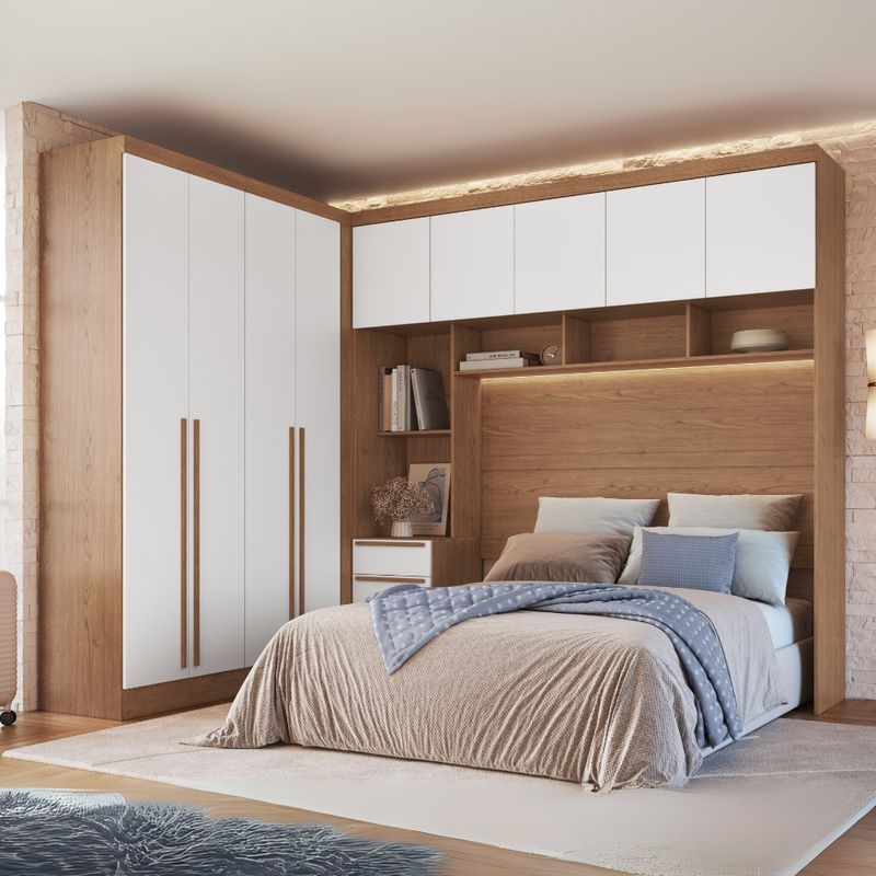 Quarto-Modulado-Casal-10-Portas-3-Gavetas-Infinity-Moveis-Castro