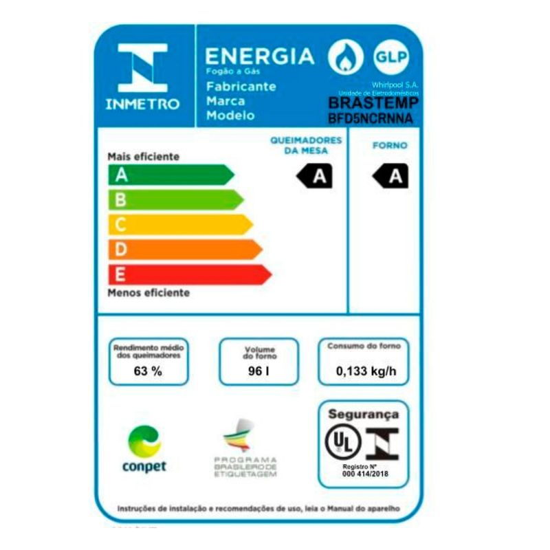 Fogao-5-Bocas-Brastemp-BFD5NCR-com-Duplo-Forno