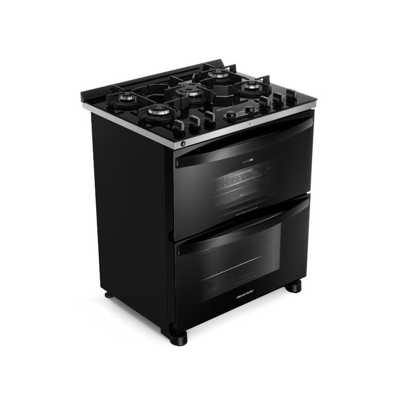 Fogao-5-Bocas-Brastemp-BFD5LAE-Air-Fryer-com-Duplo-Forno