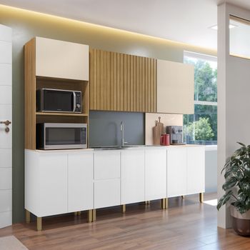 Cozinha Modulada 5 Peças sem Tampo Art Kits Paraná