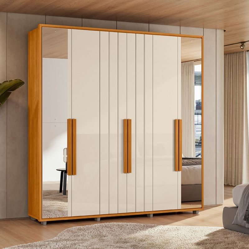 Guarda-Roupa-Casal-Ripado-em-MDF-com-Espelhos-6-Portas-e-Pes-Portinari-Madetec