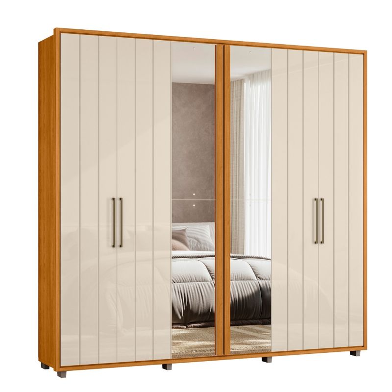 Guarda-Roupa-Casal-Ripado-em-MDF-com-Espelhos-6-Portas-e-Pes-Miro-Madetec