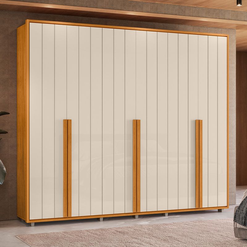 Guarda-Roupa-Casal-Ripado-em-MDF--6-Portas-e-Pes-Volpi-Madetec