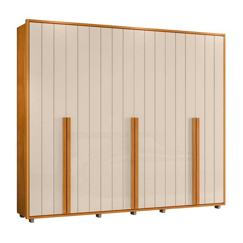 Guarda-Roupa-Casal-Ripado-em-MDF--6-Portas-e-Pes-Volpi-Madetec
