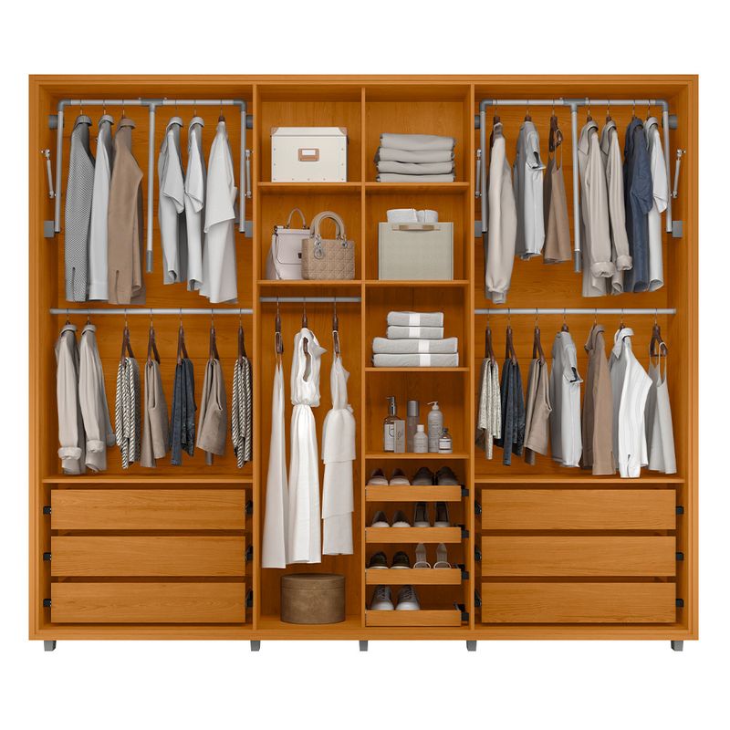 Guarda-Roupa-Casal-Ripado-em-MDF--6-Portas-e-Pes-Volpi-Madetec