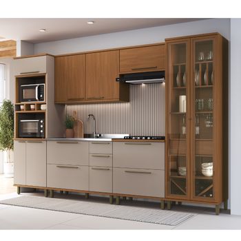 Cozinha Modulada 6 Peças sem Tampo Munique Indekes