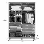 Guarda-Roupa-Solteiro-4-Portas-com-Pes-New-Master-Benetil