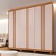 Guarda Roupa Casal 6 Portas com Pés Lisboa Benetil