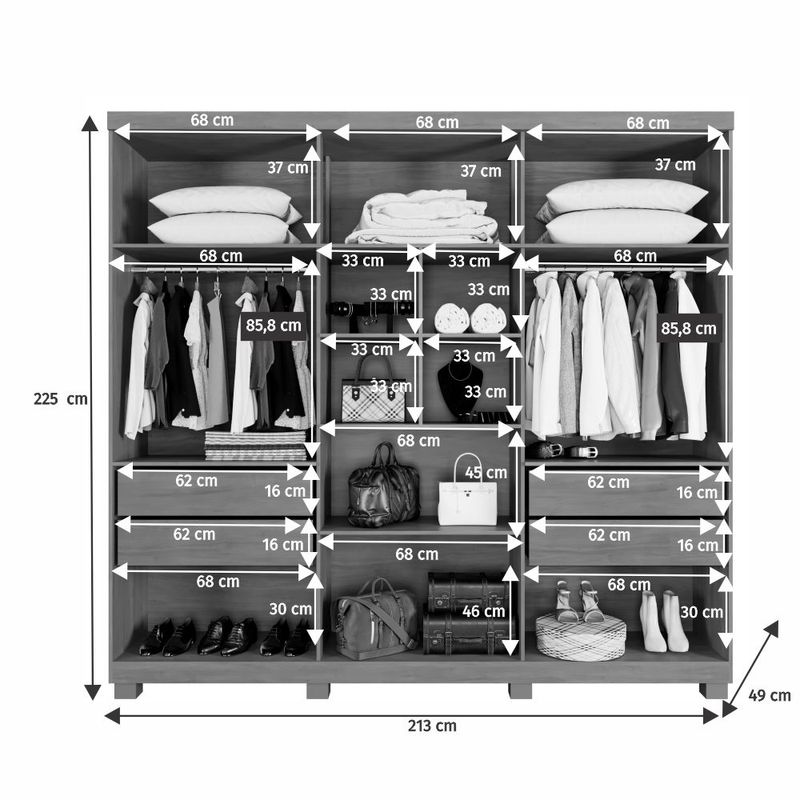 Guarda-Roupa-Casal-6-Portas-com-Pes-Lisboa-Benetil