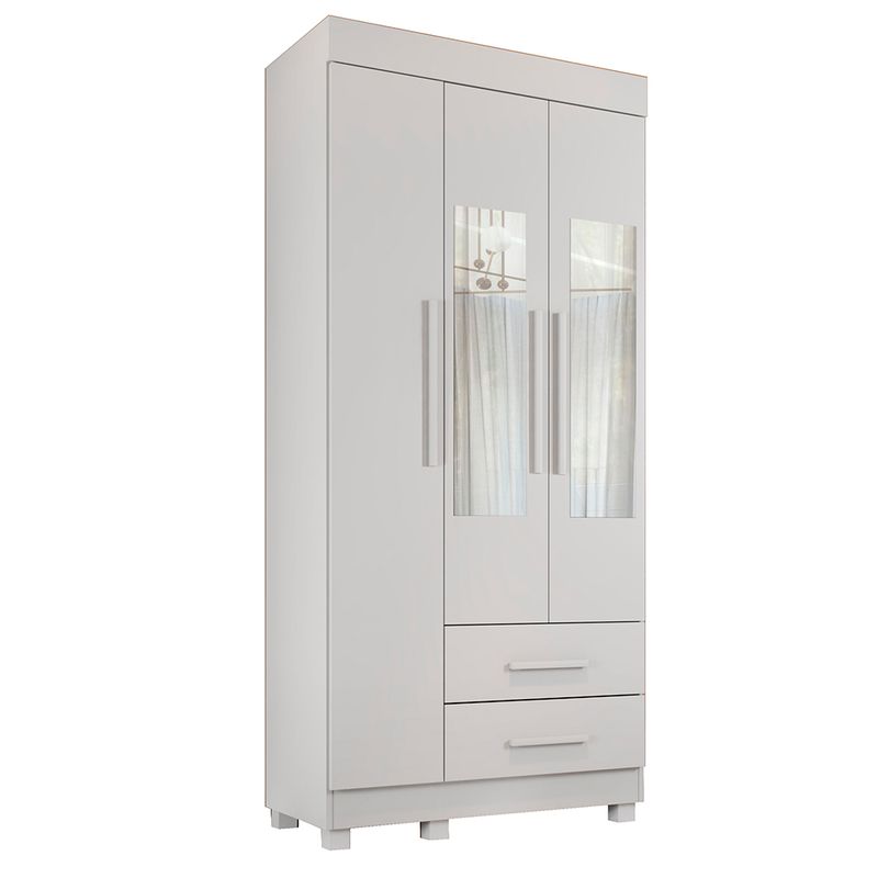 Guarda-Roupa-Solteiro-com-Espelho-3-Portas-2-Gavetas-com-Pes-Copacabana-New-Benetil