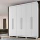 Guarda Roupa Casal 6 Portas com Pés Milão Benetil
