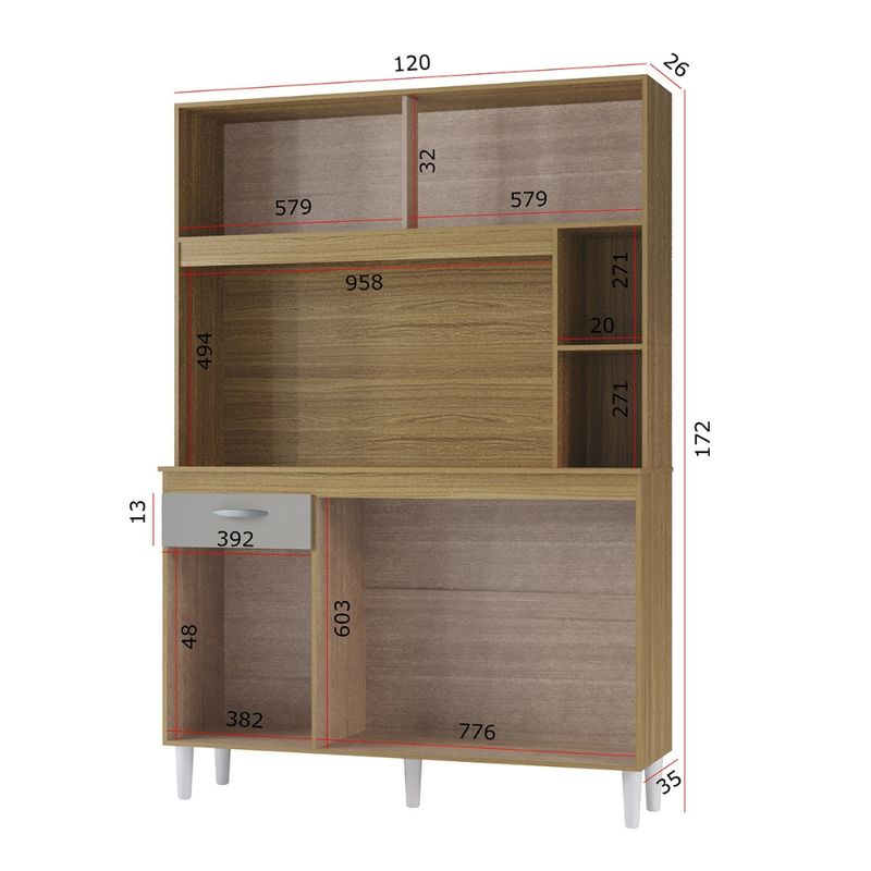 Cozinha-Compacta-5-Portas-1-Gaveta-Duda-Poquema