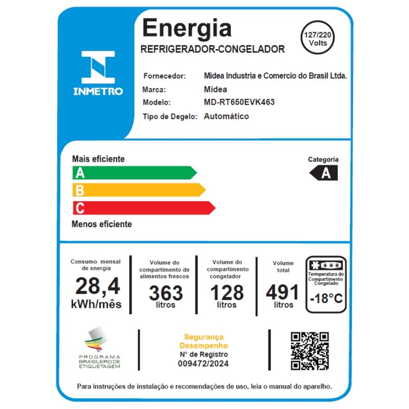 Geladeira-Midea-MDRT650EVK-Frost-Free-Inverter-491L