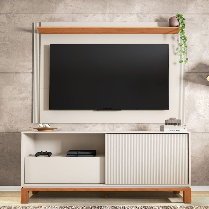 Rack-com-Painel-Extensivel-para-TV-ate-65-Polegadas-1-Portas-1-Gaveta-Mondrian-Caemmun