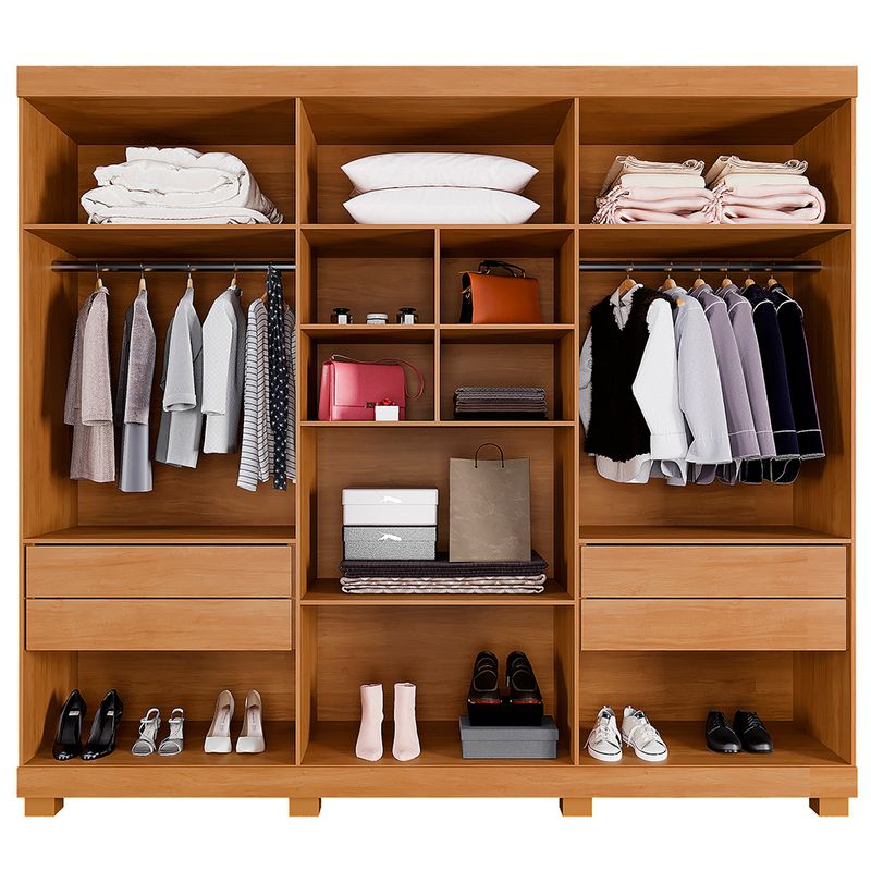 Guarda-Roupa-Casal-6-Portas-com-Pes-New-Master-Benetil