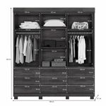 Guarda-Roupa-Casal-com-Espelho-3-Portas-de-Correr-9-Gavetas-com-Pes-Londres-Benetil