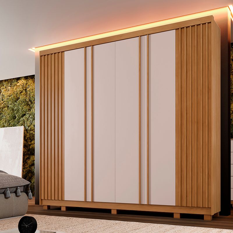 Guarda-Roupa-Casal-Ripado-6-Portas-com-Pes-Arezzo-Benetil