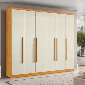 Guarda Roupa Casal 6 Portas Canadá Aramóveis