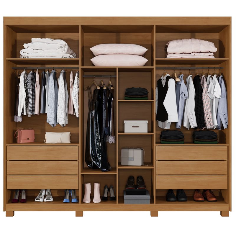 Guarda-Roupa-Casal-Ripado-6-Portas-com-Pes-Montral-Benetil