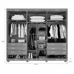 Guarda-Roupa-Casal-Ripado-6-Portas-com-Pes-Montral-Benetil