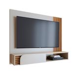 Painel Ripado para TV até 55 Polegadas 1 Porta Jurerê 16 Colibri