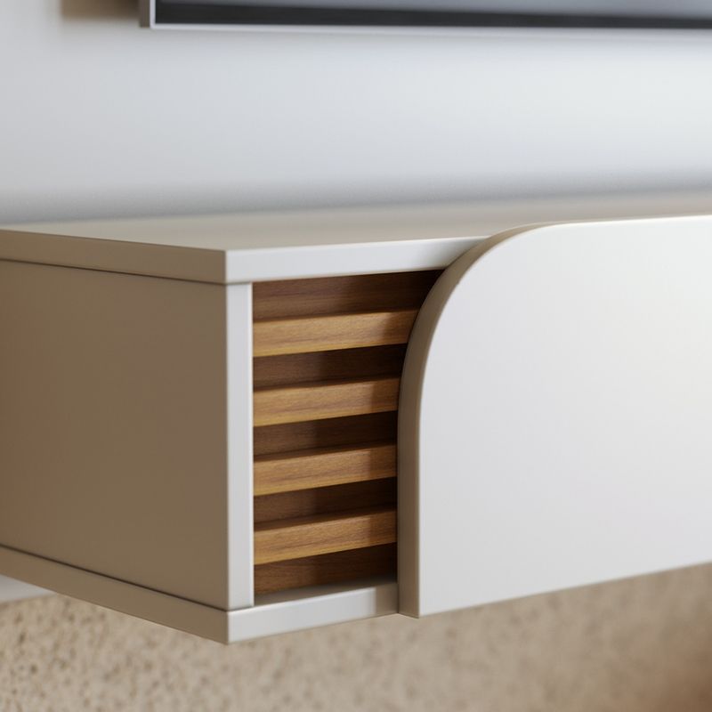 Painel Ripado para TV até 55 Polegadas 1 Porta Jurerê 16 Colibri