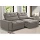 Sofá 3 Lugares Retrátil Reclinável 230cm Veludo Narbone Ferguile